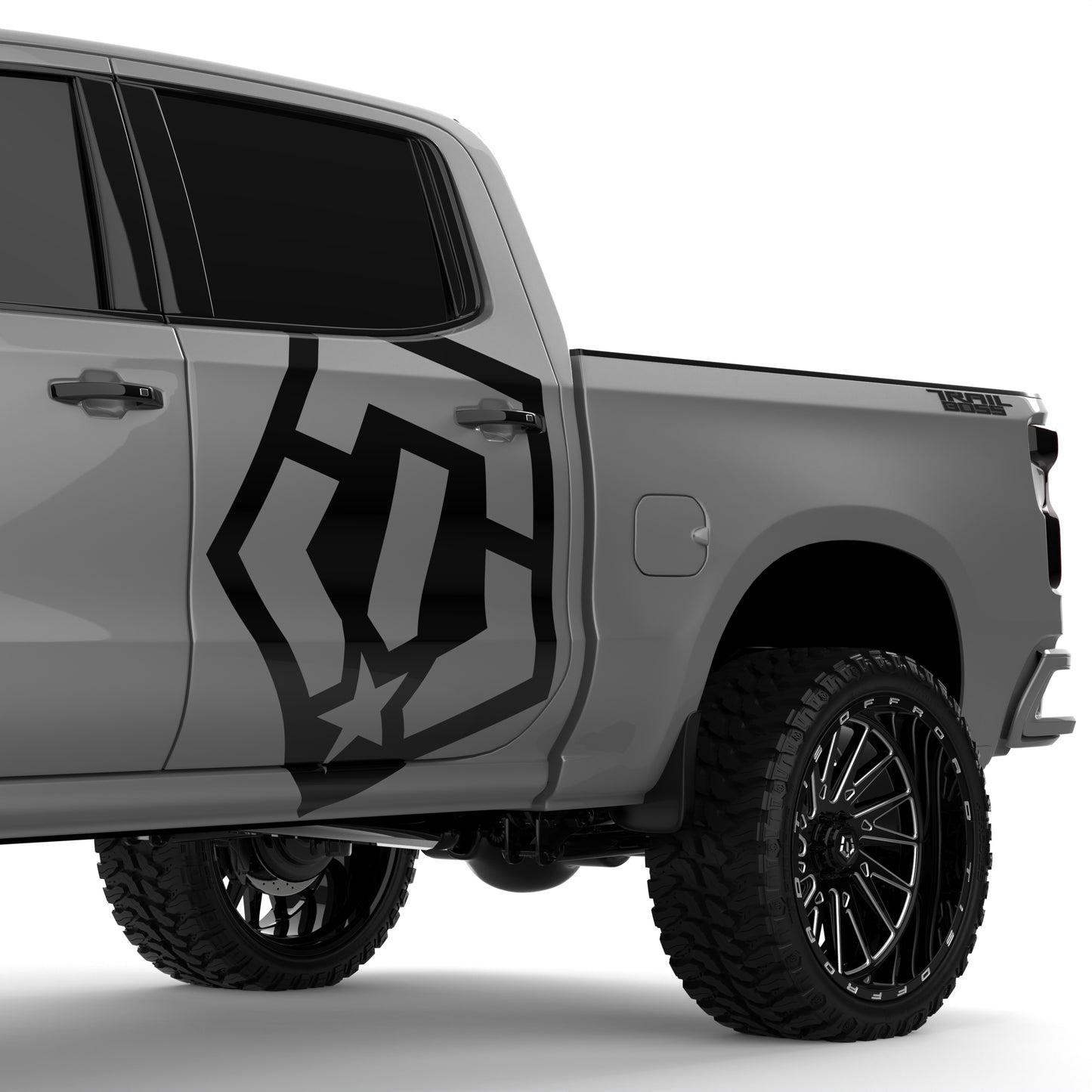 TIS 36" Icon Solid Decal (Set of 2)