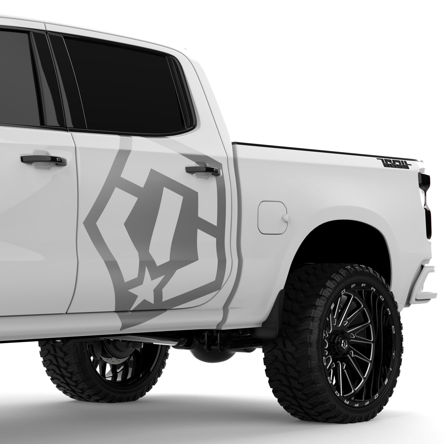 TIS 36" Icon Solid Decal (Set of 2)