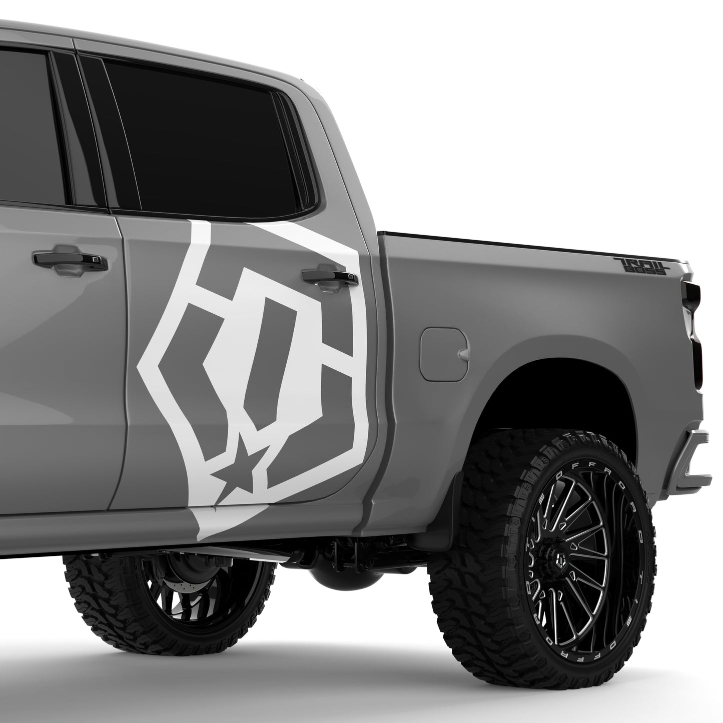 TIS 36" Icon Solid Decal (Set of 2)