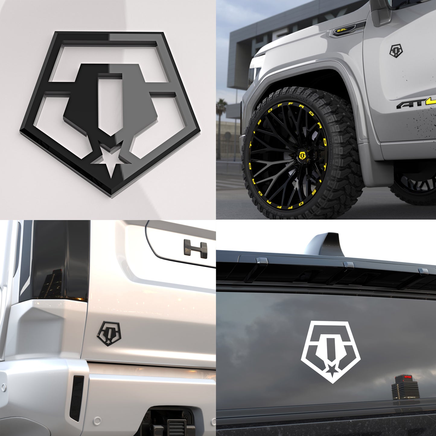 TIS Badges & Decal Set